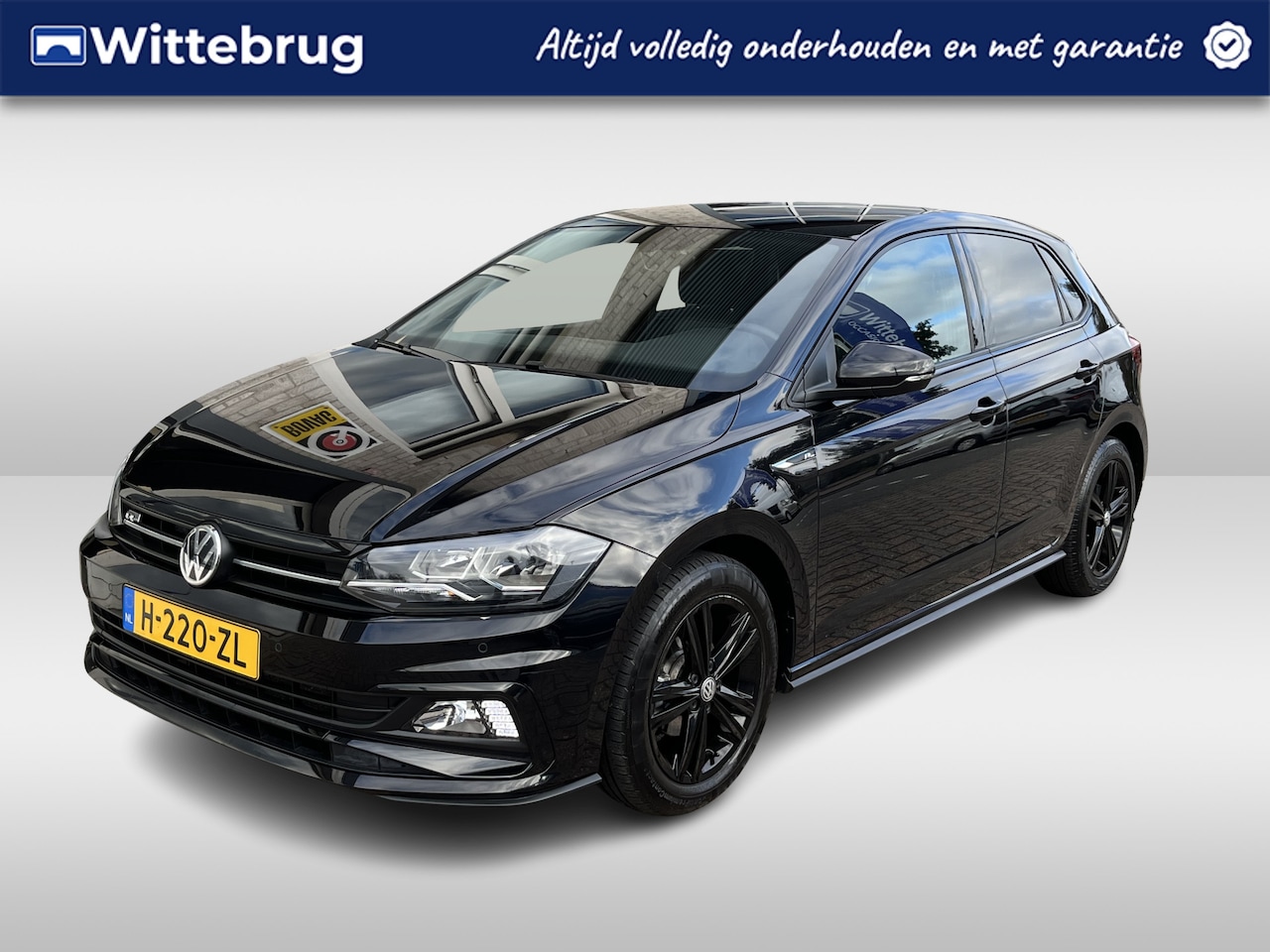 Volkswagen Polo - 1.0 TSI 2x R-Line / AUTOMAAT/ PARK. SENSOREN/ ADAPT. CRUIS/ APP CONNECT/ NAVI/ CLIMA/ DAB/ - AutoWereld.nl
