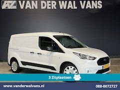 Ford Transit Connect - 1.5 EcoBlue 100pk L2H1 Euro6 Airco | 3-Zits | Cruisecontrol | Stoelverwarming | Verwarmde
