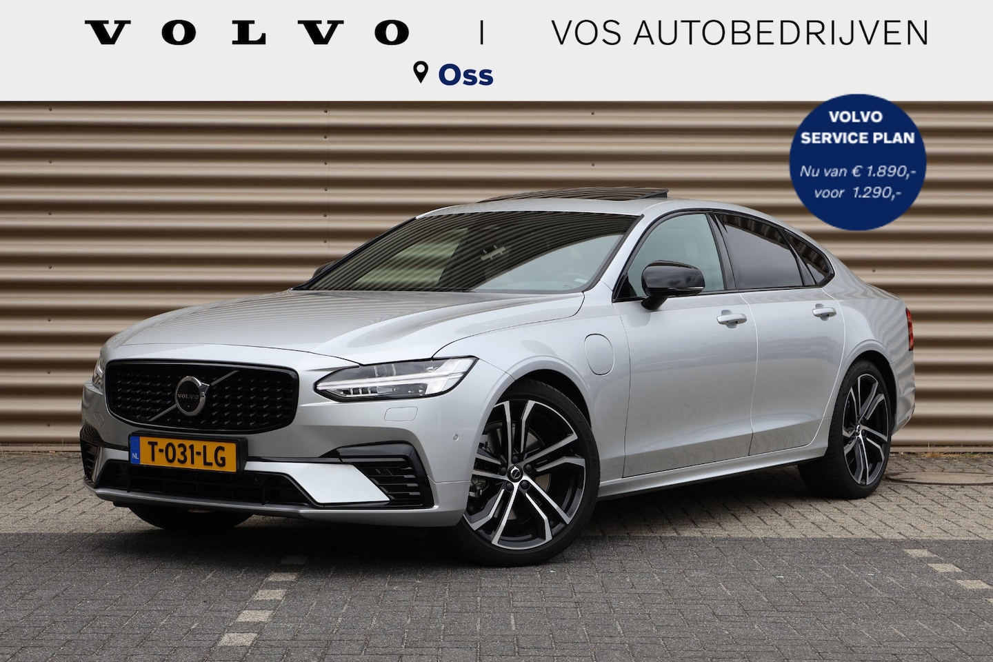 Volvo S90 - T8 AWD R-Design | Schuif/kantel-dak | 360 Camera | Elektr. trekhaak - AutoWereld.nl