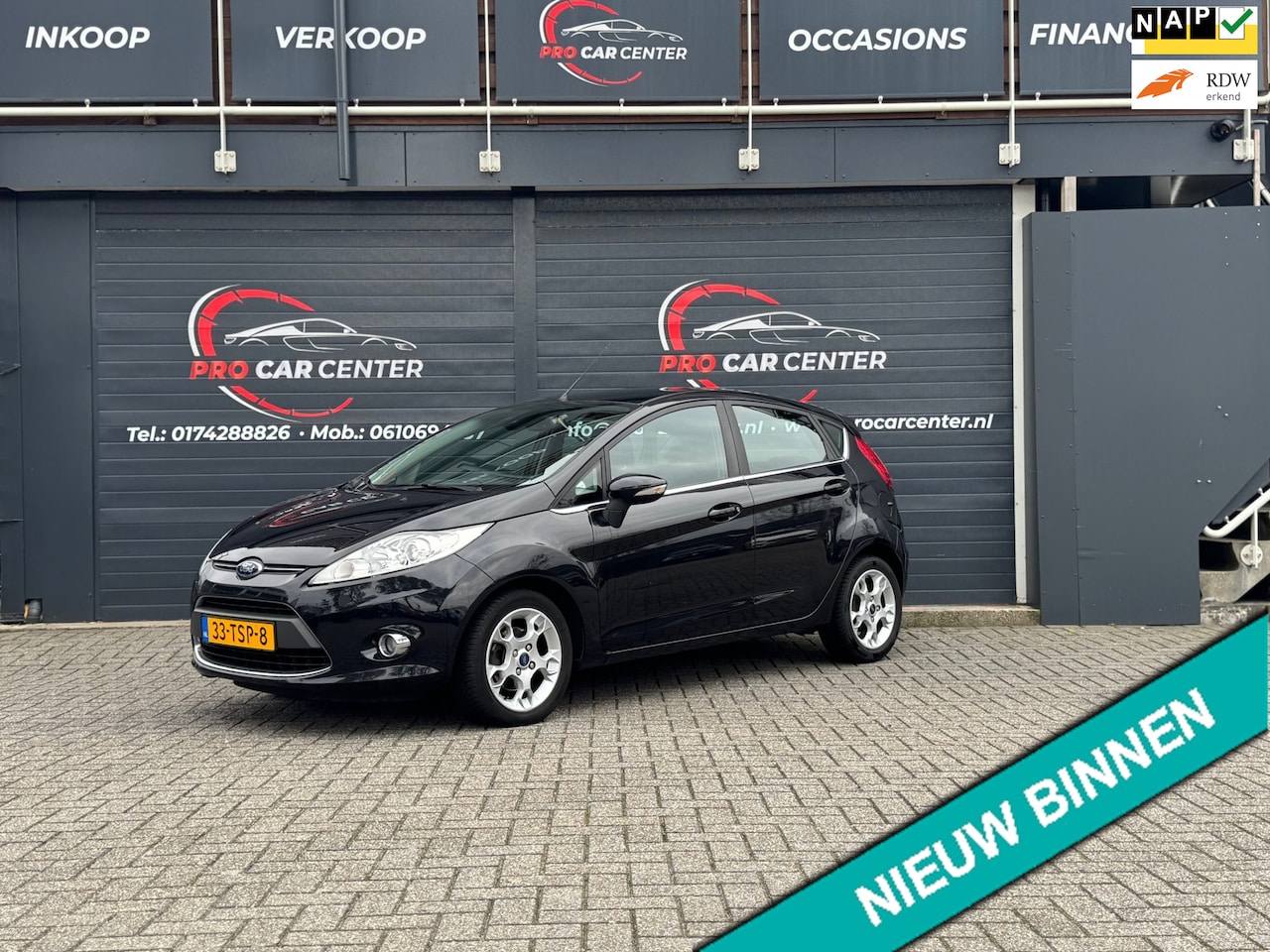 Ford Fiesta - 1.25 Titanium CLIMATE|STOEL.VER|CRUISE|PDC|EL.RAMEN|LMV|NAP|APK - AutoWereld.nl
