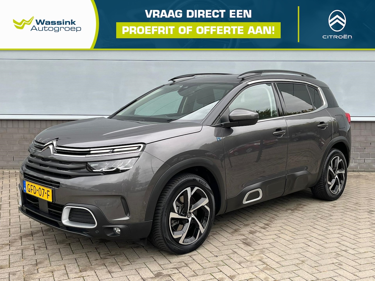 Citroën C5 Aircross - 1.6 Plug-in Hybrid 225pk Automaat Shine | Parkeercamera | Parkeersensoren | Trekhaak afn. - AutoWereld.nl