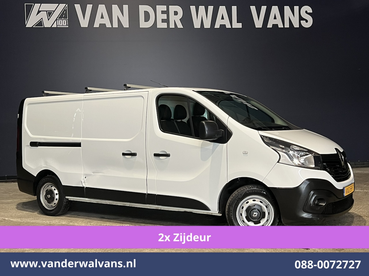 Renault Trafic - 1.6 dCi 122pk L2H1 Euro6 Airco | Camera | 2x zijdeur | Camera | Navigatie | Cruisecontrol - AutoWereld.nl