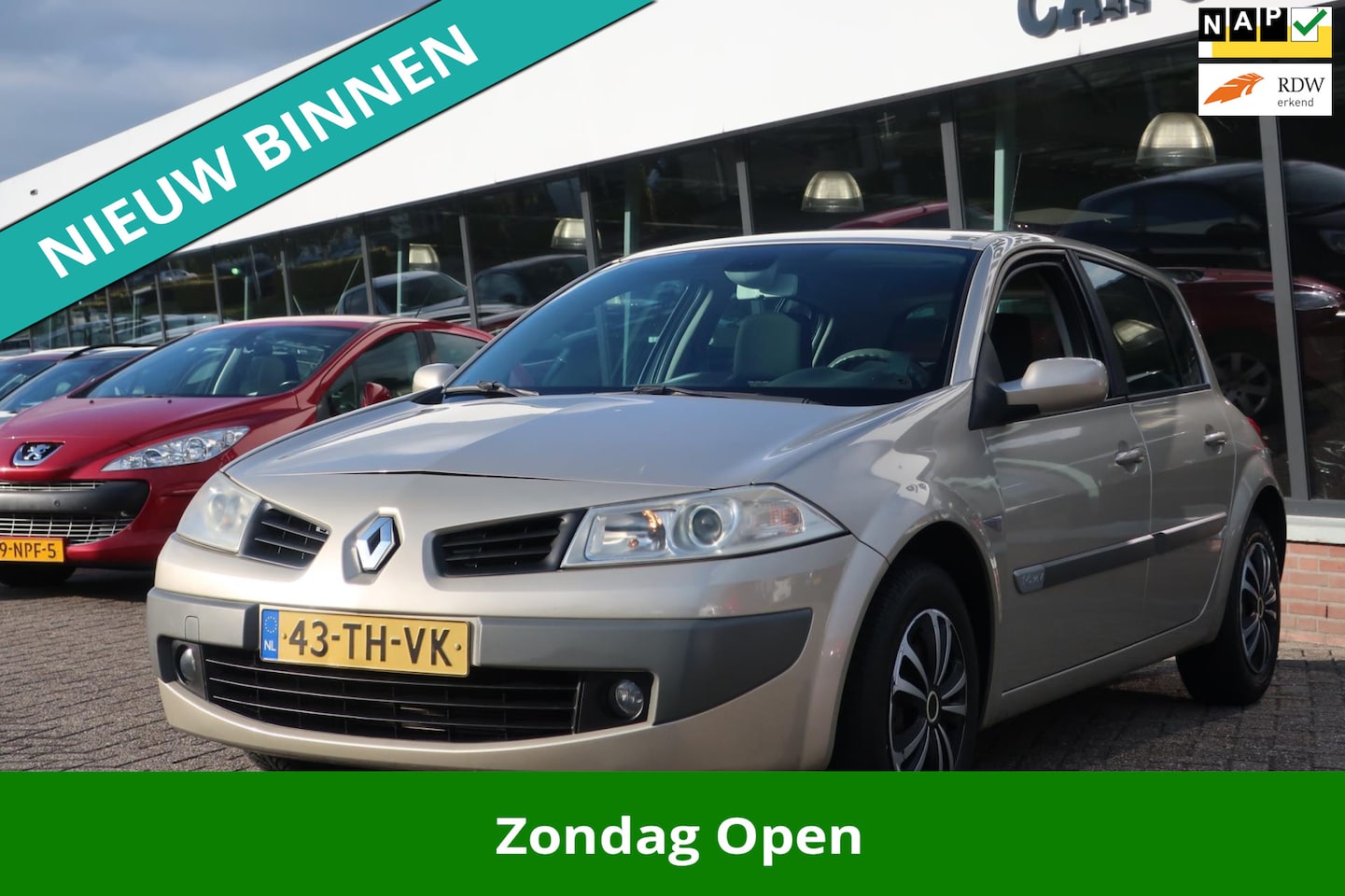 Renault Mégane - 1.6-16V Expression CLIMA_CRUIS_JAAR APK. - AutoWereld.nl