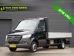 Mercedes-Benz Sprinter - 519 3.0 CDI V6 L3 AUT. OPEN LAADBAK, 3.5T TREKHAAK, STANDKACHEL, CAMERA, MBUX 10'', LEDER