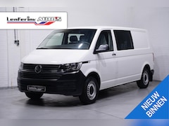 Volkswagen Transporter - 2.0 TDI 150 pk Dubbel Cabine Airco, Bluetooth, Laadruimte Pakket, PDC V+A, 6-Zits