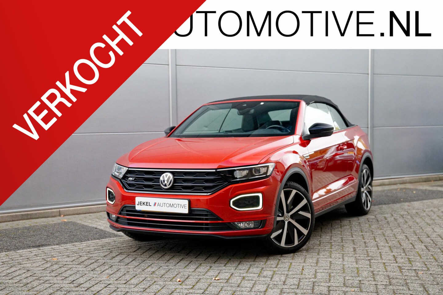 Volkswagen T-Roc Cabrio - 1.5 TSI R-Line Leer, 19" LM velgen, Camera, enz - AutoWereld.nl