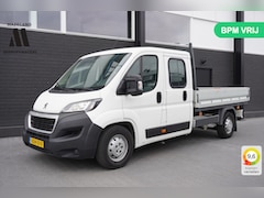 Peugeot Boxer - 2.2 BlueHDi L3 Dubbele Cabine EURO 6 - Airco - Navi - Cruise - € 15.950, - Excl