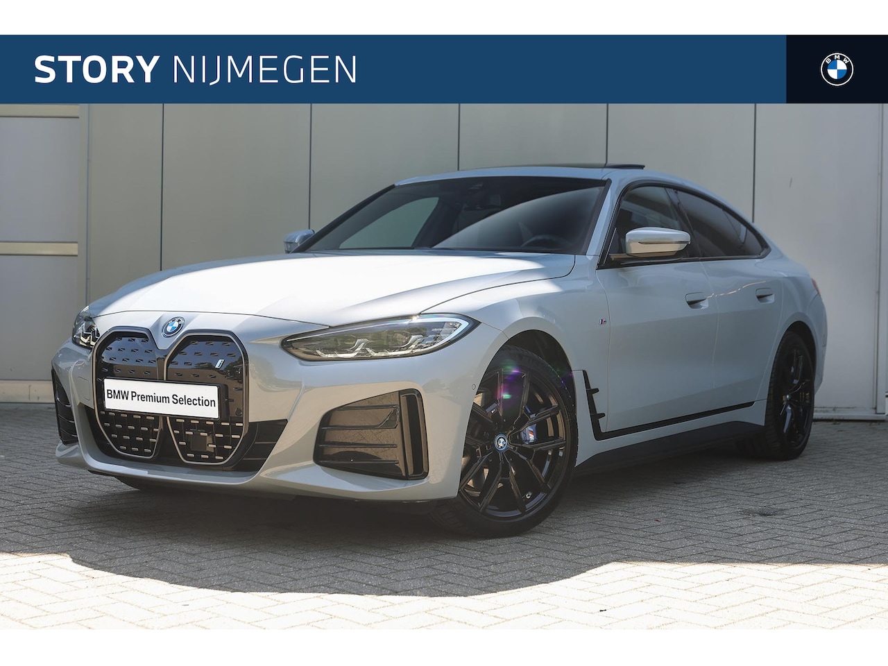 BMW i4 - eDrive40 High Executive M Sport / Schuif-kanteldak / Achteruitrijcamera / Active Cruise Co - AutoWereld.nl