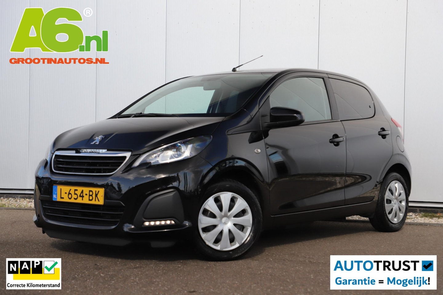 Peugeot 108 - 1.0 e-VTi Active Radio Airco Bluetooth Elektrische Ramen Getint Glas - AutoWereld.nl
