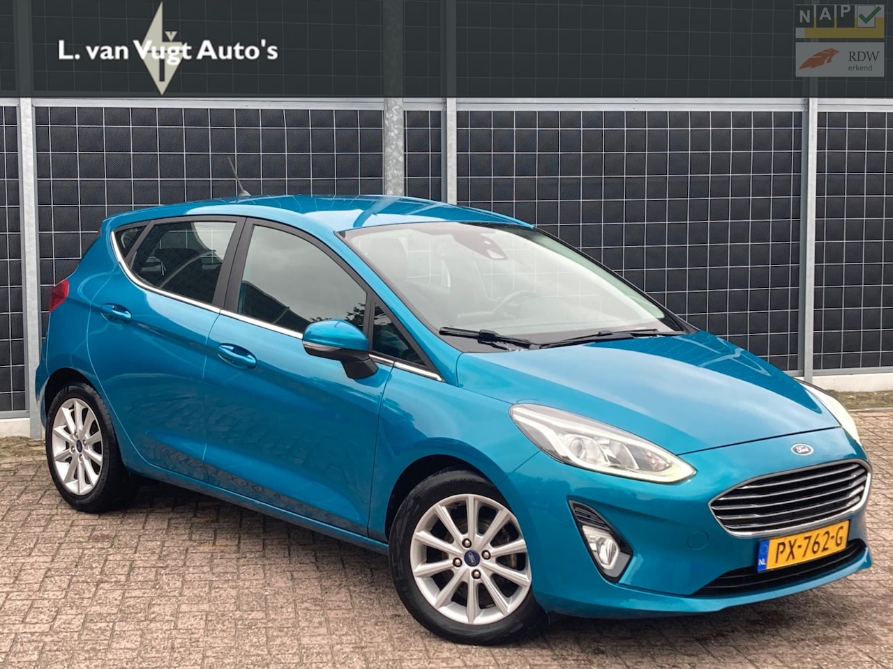 Ford Fiesta - 1.0 EcoBoost Titanium CarPlay-FaceLift - AutoWereld.nl