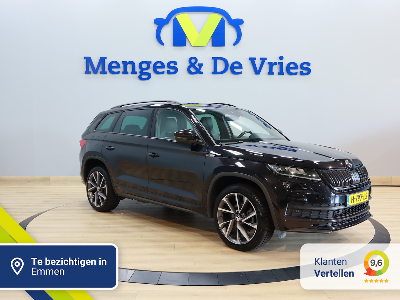 Skoda Kodiaq - 1.5 TSI Sportline Business Airco ECC | Sfeer | Virtual | Memory | Canton | Camera | Adapti - AutoWereld.nl