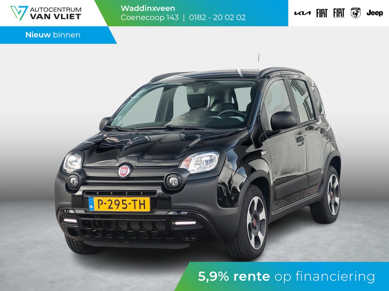 Fiat Panda - Hybrid City Cross | Clima | Dakrails | Mistlampen | 5-Zits | Unieke KM Stand - AutoWereld.nl