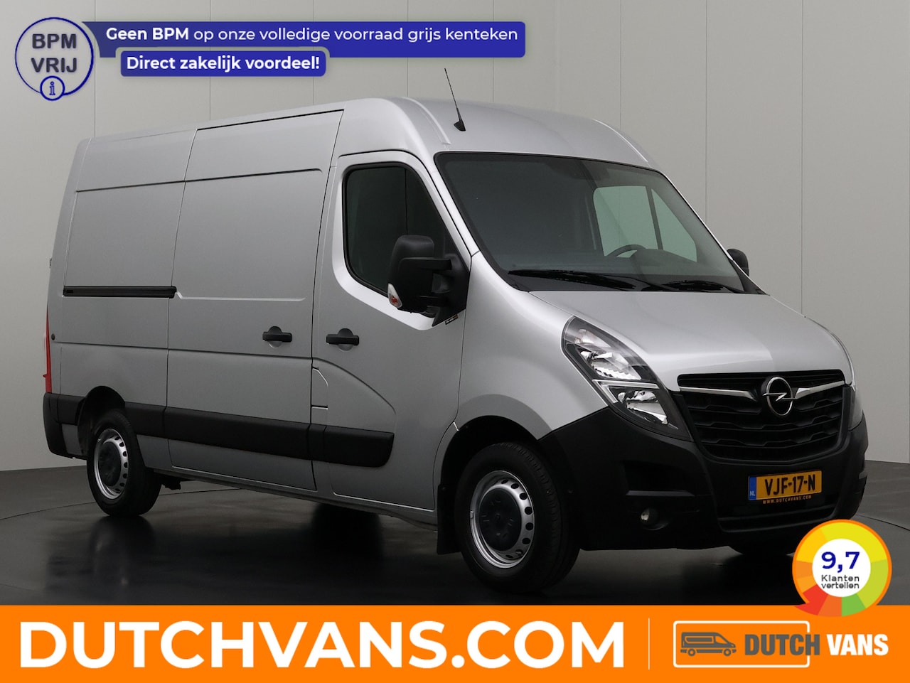 Opel Movano - 2.3Turbo 135PK L2H2 | Navigatie | Camera | 3-Persoons | Airco | Trekhaak | Betimmering - AutoWereld.nl