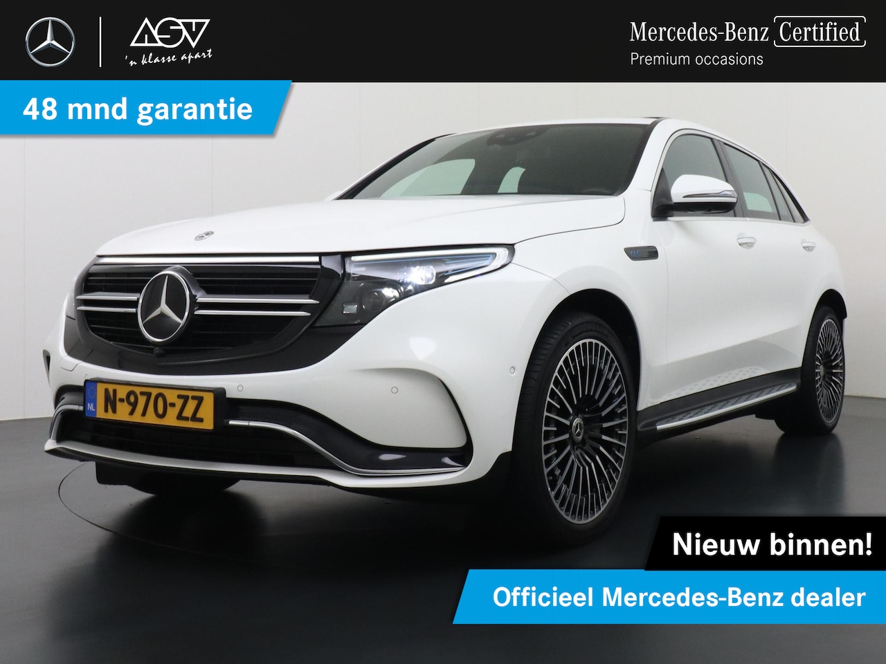 Mercedes-Benz EQC - 400 4MATIC AMG Line 80 kWh Accu | Schuifdak | Distronic Cruise Control | Memory Seats | 36 - AutoWereld.nl