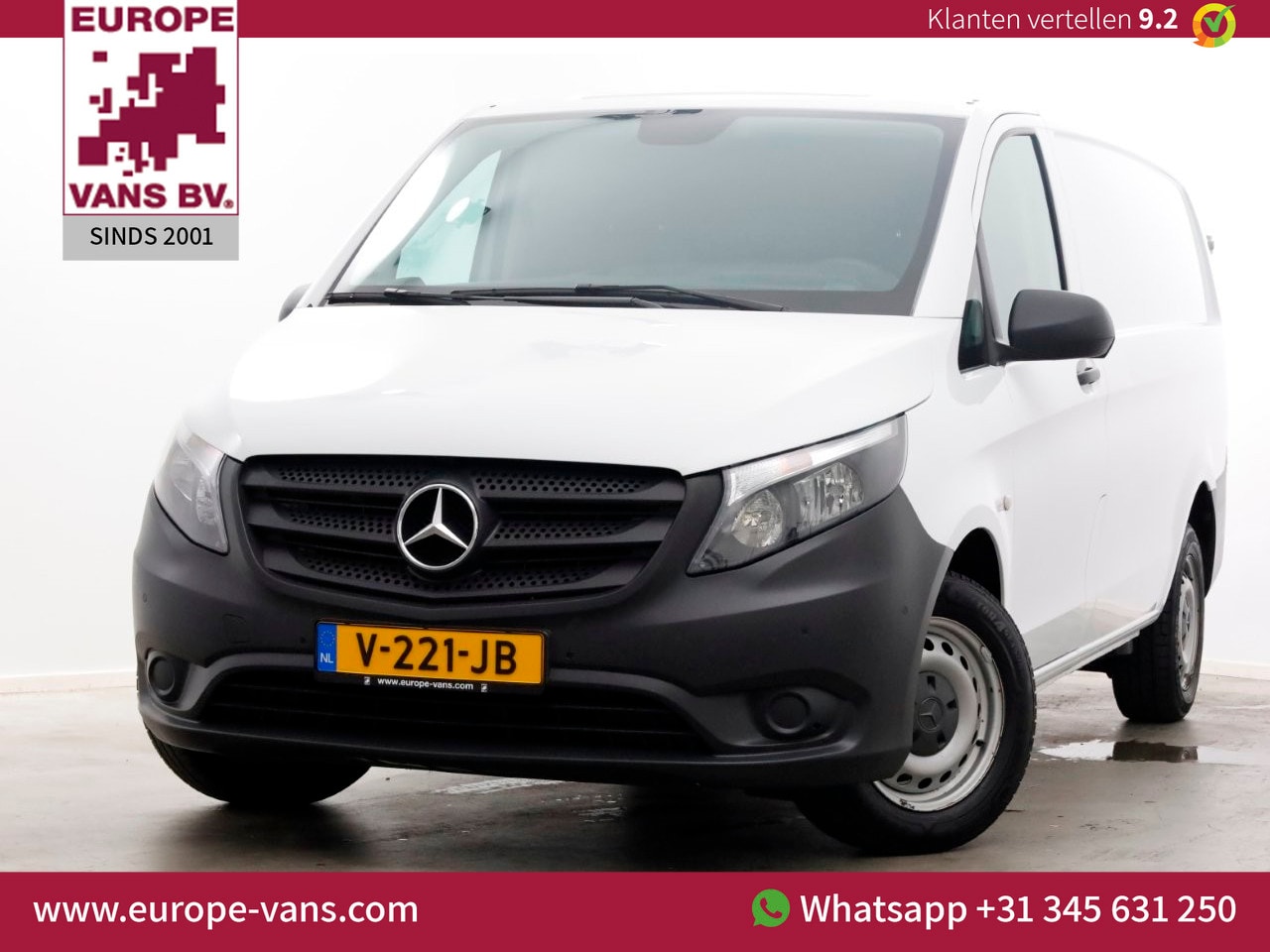 Mercedes-Benz Vito - 114 CDI 136pk E6 RWD Lang Airco/Navi/Camera 09-2017 - AutoWereld.nl
