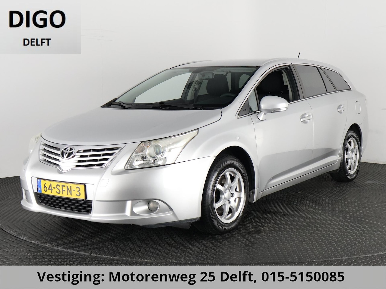 Toyota Avensis Wagon - 2.0 VVTi BUSINESS AUTOMAAT SILVERLINE NAVI.CAMERA.CRUISE.150 PK.TREKHAAK - AutoWereld.nl