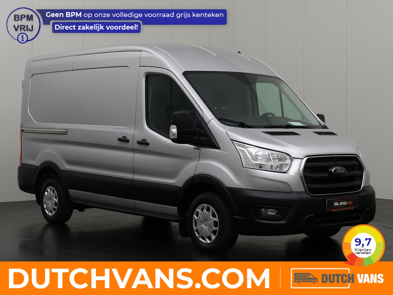 Ford Transit - 2.0TDCi L3H2 | Airco | Cruise | 3-Persoons - AutoWereld.nl
