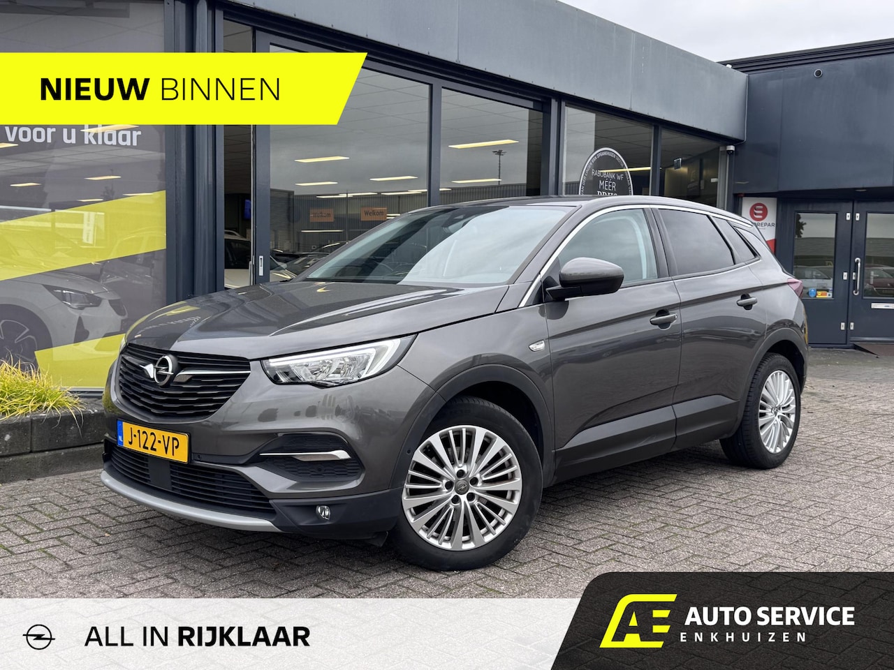 Opel Grandland X - 1.2 Turbo Innovation Rijklaar ! | 1e eig! | 100% dealer ond. | Trekhaak | Clima | Camera | - AutoWereld.nl