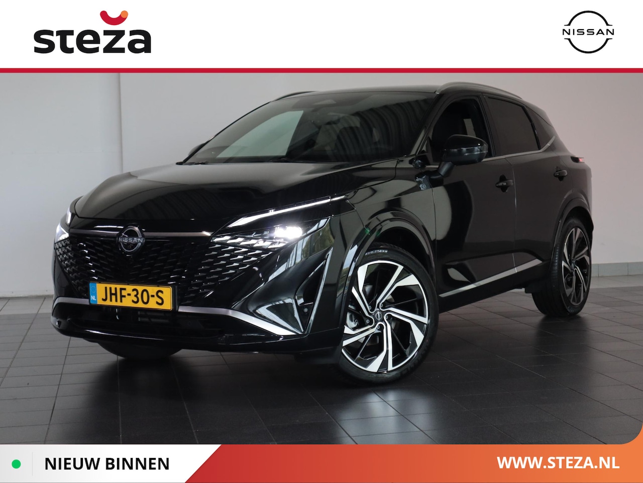 Nissan Qashqai - 1.3 MHEV Xtronic Tekna Plus | Lederen Bekl. | Panoramadak | Head-Up | BOSE Audio | - AutoWereld.nl