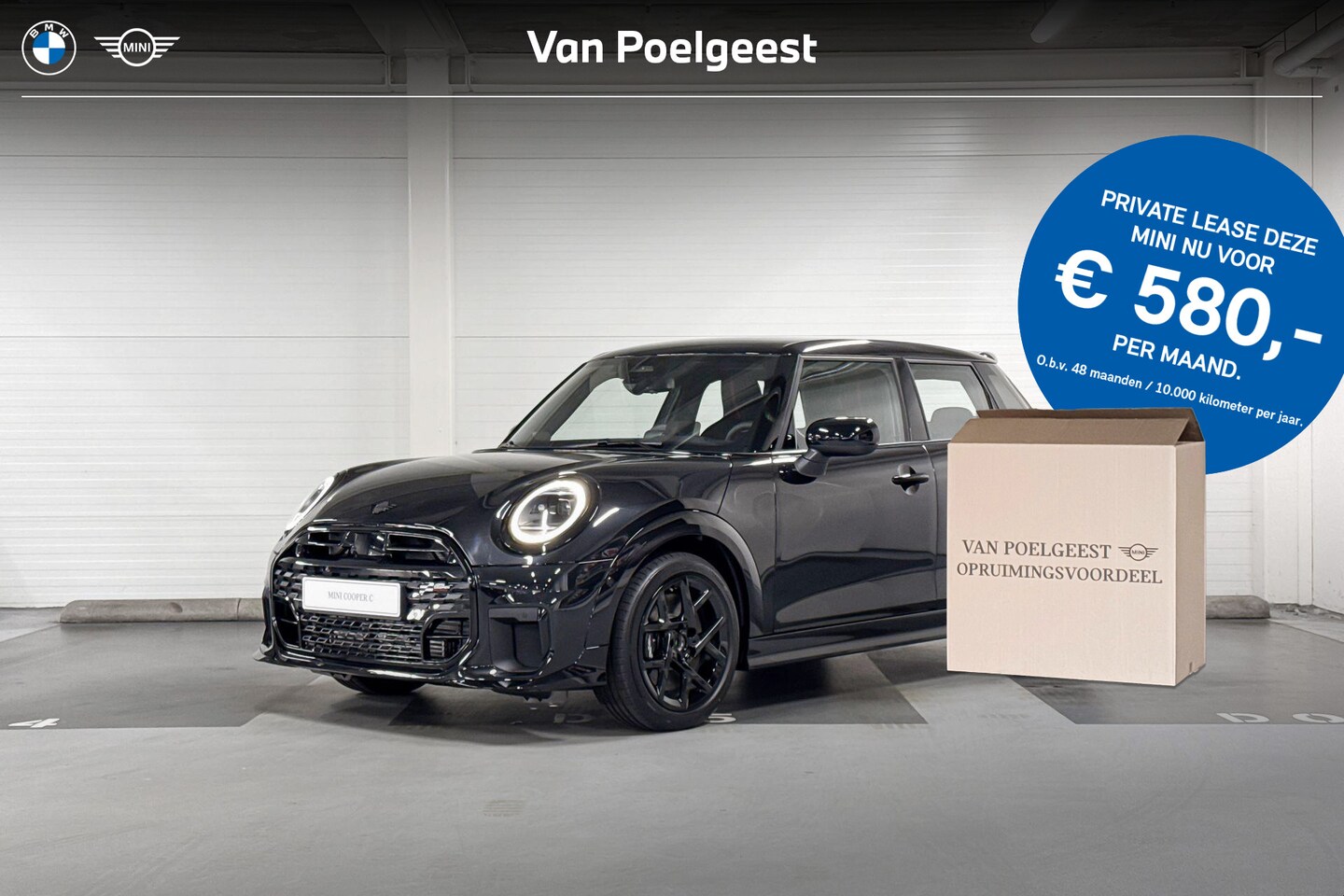 MINI John Cooper Works - 5-deurs C Cooper M | John Cooper Works uitvoering | Pakket | 17" JCW Sprint Spoke Black | - AutoWereld.nl