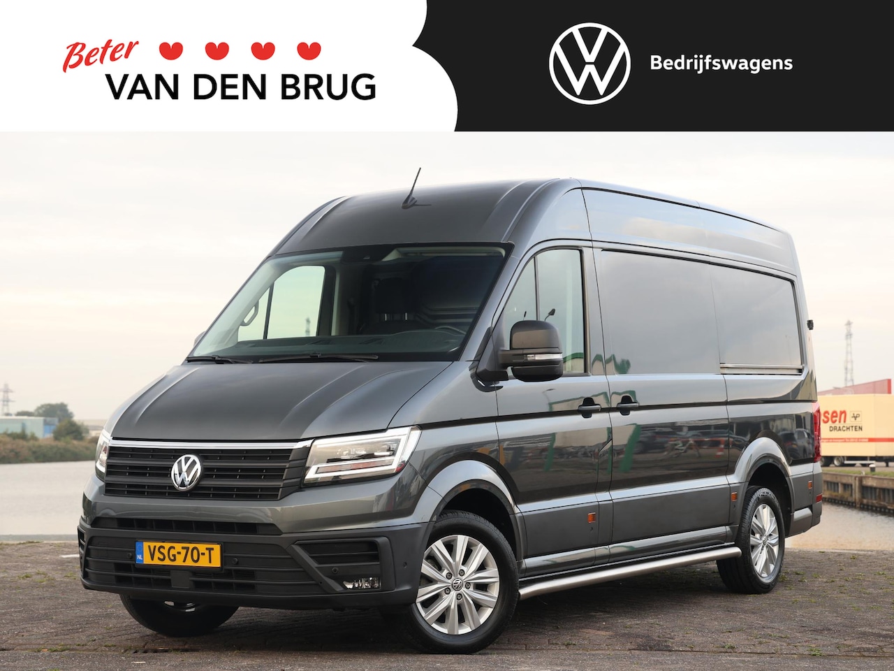 Volkswagen Crafter - 35 2.0 TDI 177 pk Automaat L3H3 Exclusive | Dubbele schuifdeur | LED | ACC | Alarm | Navig - AutoWereld.nl
