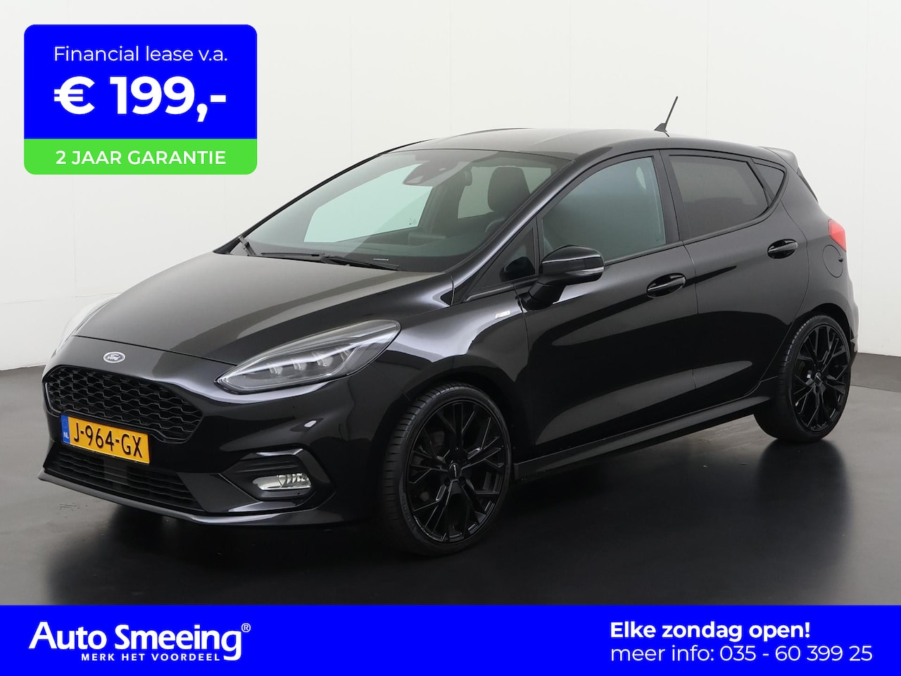 Ford Fiesta - 1.0 EcoBoost ST-Line | Stoel/Stuurverwarming | Navigatie | 18" LM | Zondag Open! - AutoWereld.nl