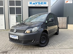 Volkswagen Caddy - 1.6 TDI Bestel L1H1 Airco Starten & Lopen ZWART Rondom gebruiksersschade
