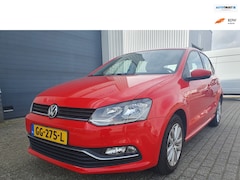 Volkswagen Polo - 1.2 TSI Highline, LM Velgen, Rood, 5 Deurs