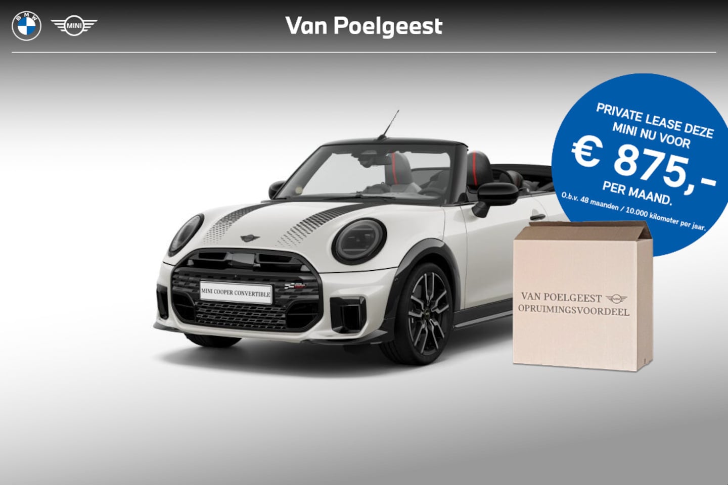 MINI Cabrio - Cooper S John Cooper Works XL | 18" LM JCW Lap Spoke 2-tone | Opruimingsvoordeel - AutoWereld.nl