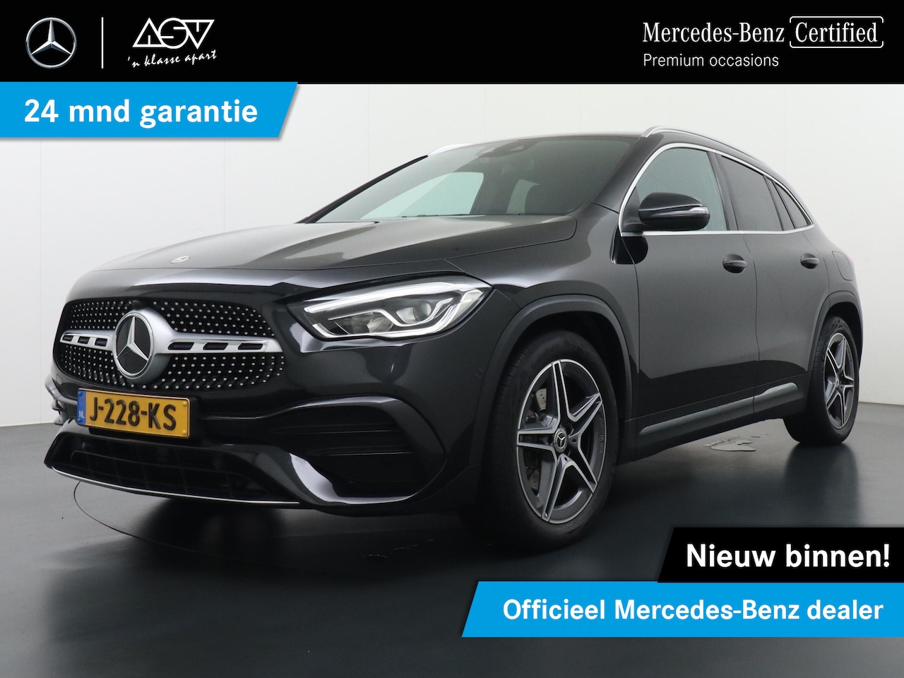 Mercedes-Benz GLA-Klasse - 200 AMG Business Solution | Trekhaak Wegklapbaar | Sfeerverlichting | Achteruitrij Camera - AutoWereld.nl