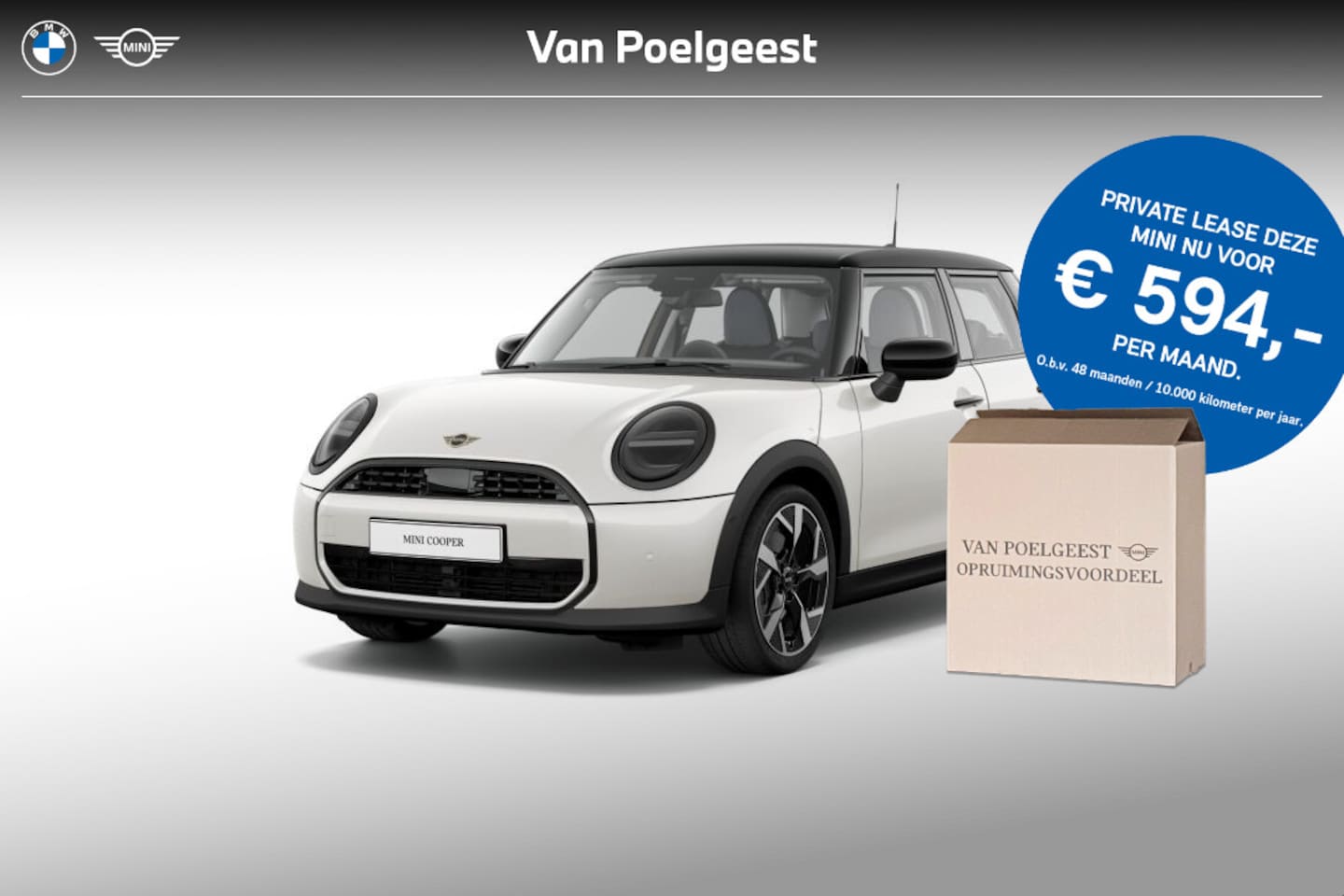 MINI Cooper - 5-deurs C Classic | 18" LM Slide Spoke 2-tone | Opruimingsvoordeel - AutoWereld.nl
