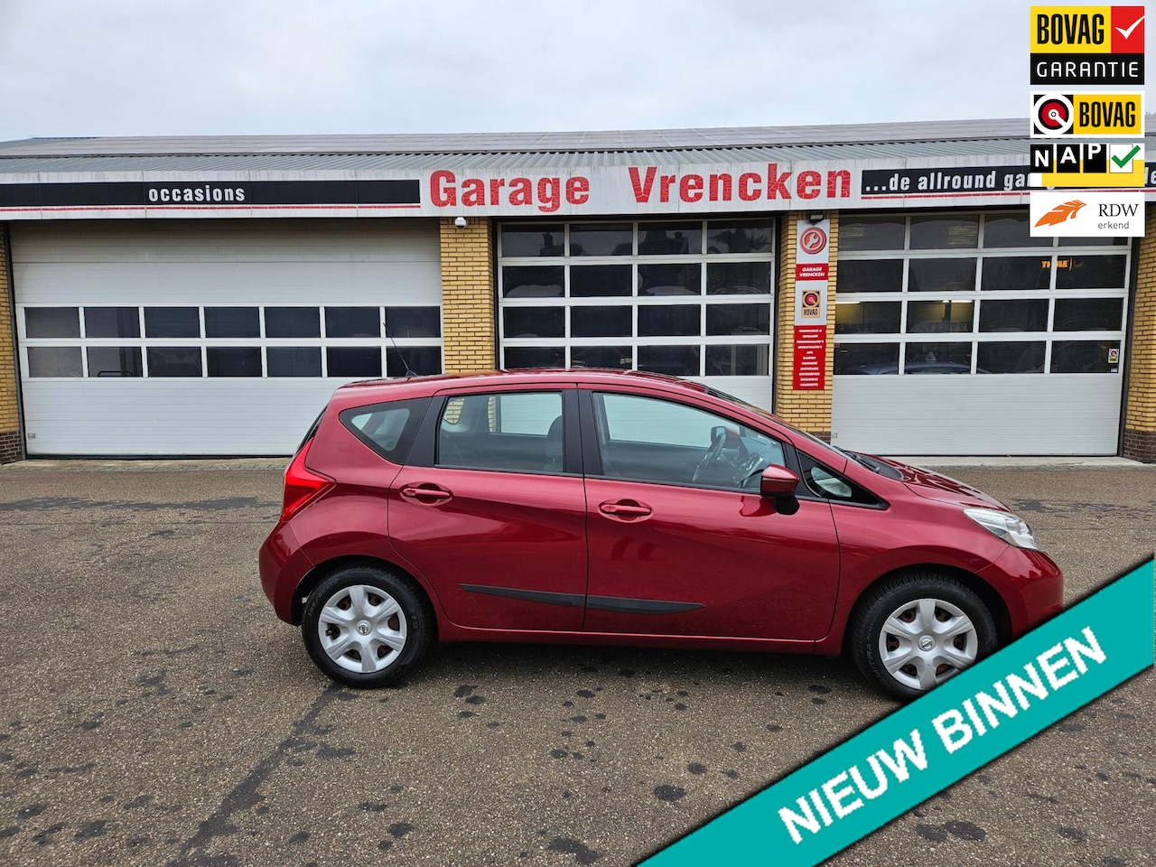 Nissan Note - 1.2 Acenta Trekhaak/Cruise control/Airco/ NAP - AutoWereld.nl