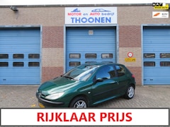 Peugeot 206 - 1.1 X-line|3 deurs|nieuwe banden, distributieset, accu, koppeling en remcilinders achter z