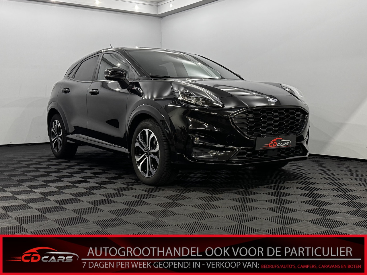 Ford Puma - 1.0 EcoBoost Hybrid ST-Line Clima, Parkeersensoren, Navi, Winterpakket, Virtual desk, Keyl - AutoWereld.nl