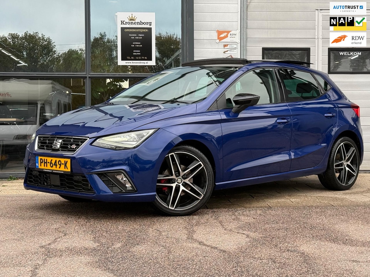 SEAT Ibiza - 1.0 TSI FR Business Intense| PANO| CAMERA| CARPLAY - AutoWereld.nl