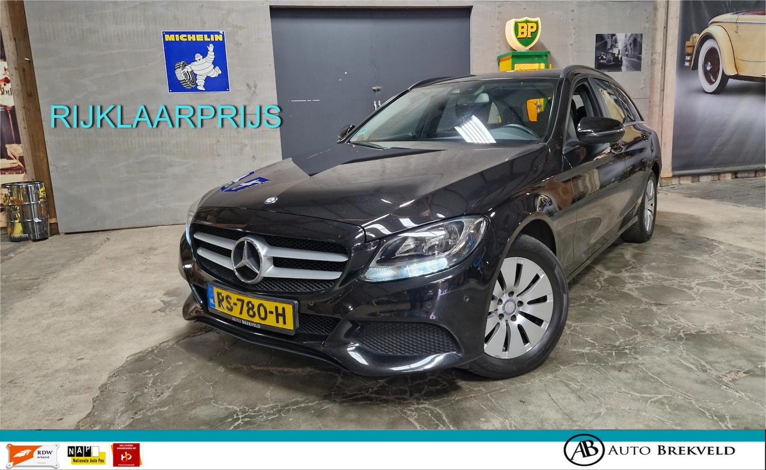 Mercedes-Benz C-klasse Estate - 220 CDI Ambition 170PK | Rijklaarprijs | Camera | Navi | PDC | Cruise | Clima | NAP - AutoWereld.nl