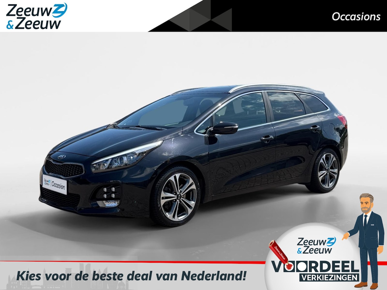 Kia Cee'd Sportswagon - 1.0 T-GDi GT-Line Summer Edition | Navigatie | Cruise control | Panorama dak | Parkeersens - AutoWereld.nl
