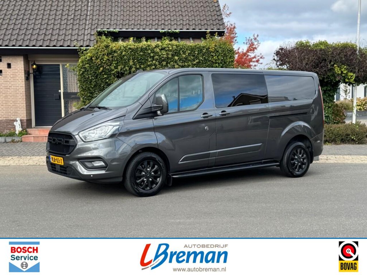 Ford Transit Custom - 320 2.0 TDCI L2H1 LIMITED Dubbel Cabine - AutoWereld.nl