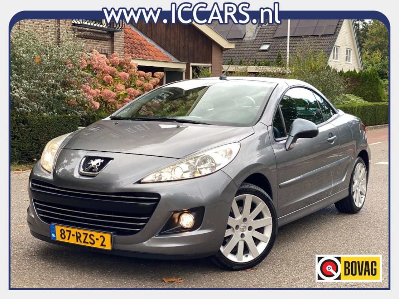 Peugeot 207 - 1.6 VTI Noir en Blanc - Airco - Leer - 2011 !!! - AutoWereld.nl