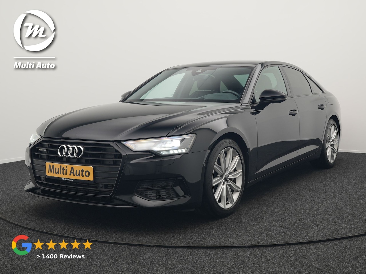 Audi A6 Limousine - 50 TFSI e quattro 2X S Line Plug In Hybrid 299pk Dealer O.H PHEV | Panodak | Trekhaak Af F - AutoWereld.nl
