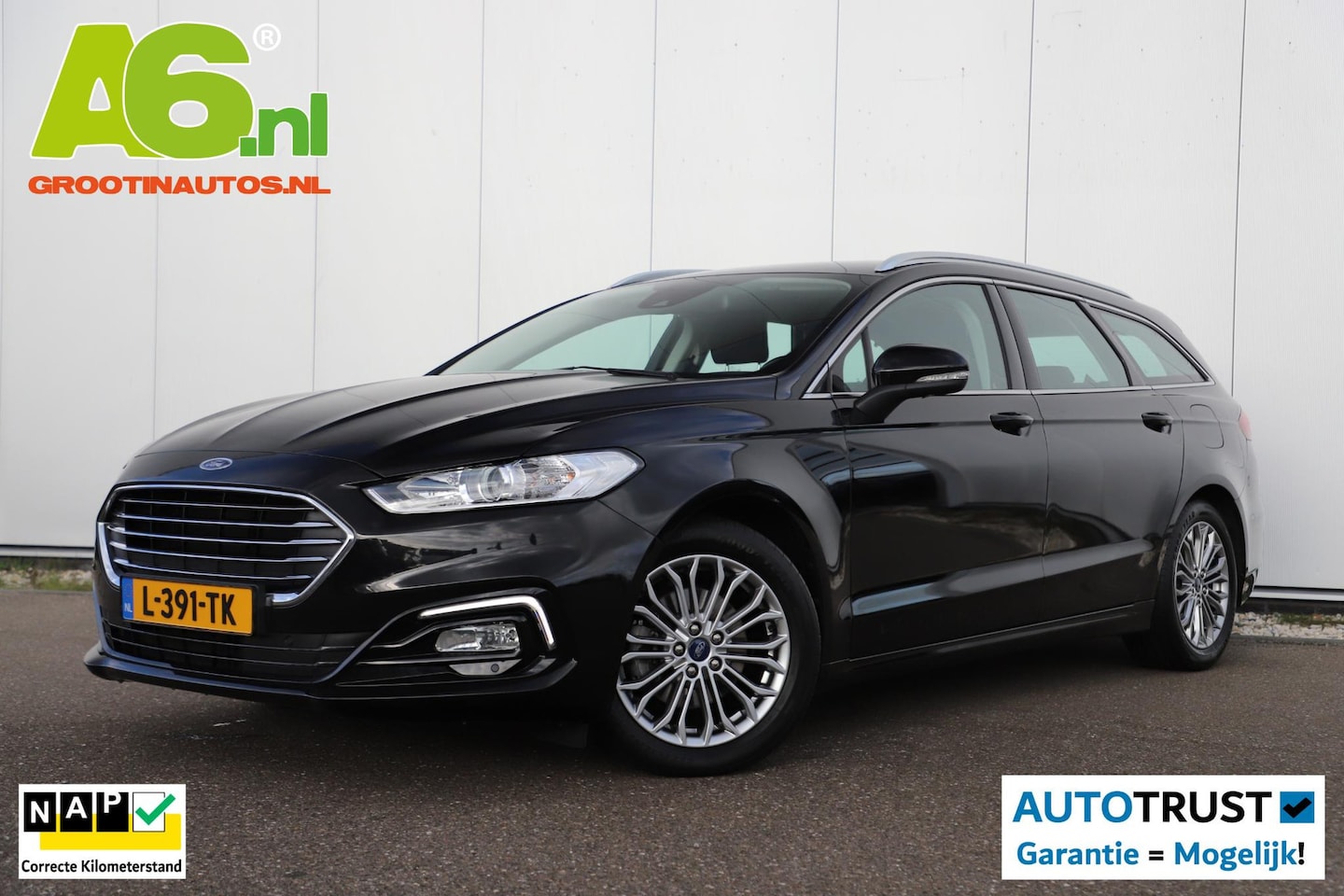 Ford Mondeo Wagon - 2.0 IVCT HEV Titanium 17 inch LMV Carplay Android Navigatie Climate Cruise Control Stoelve - AutoWereld.nl