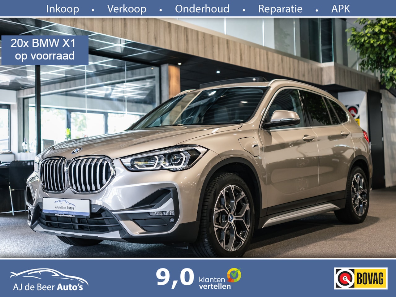 BMW X1 - xDrive25e Executive X-Line | Panorama | Camera | 4x4 | Navigatie | Leder - AutoWereld.nl
