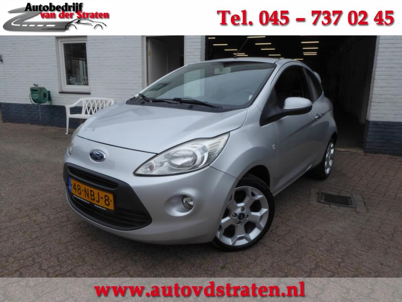 Ford Ka - 1.2 TITANIUM X/Airco/Sportwielen/Aparte auto!!! - AutoWereld.nl