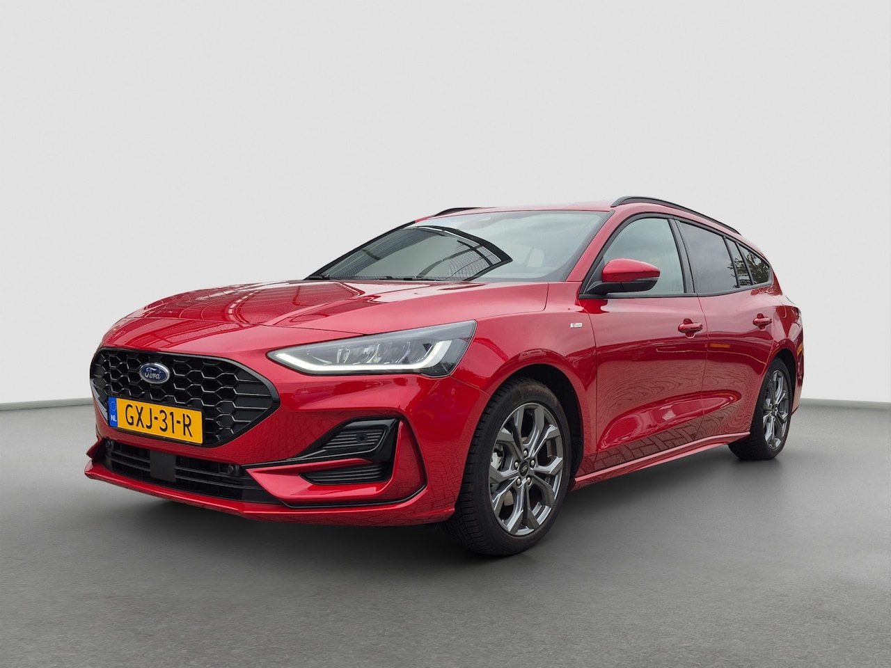 Ford Focus Wagon - 1.0 EcoBoost Hybrid ST Line Trekhaak afneembaar | Winterpakket | Voorruitverwarming | Stoe - AutoWereld.nl