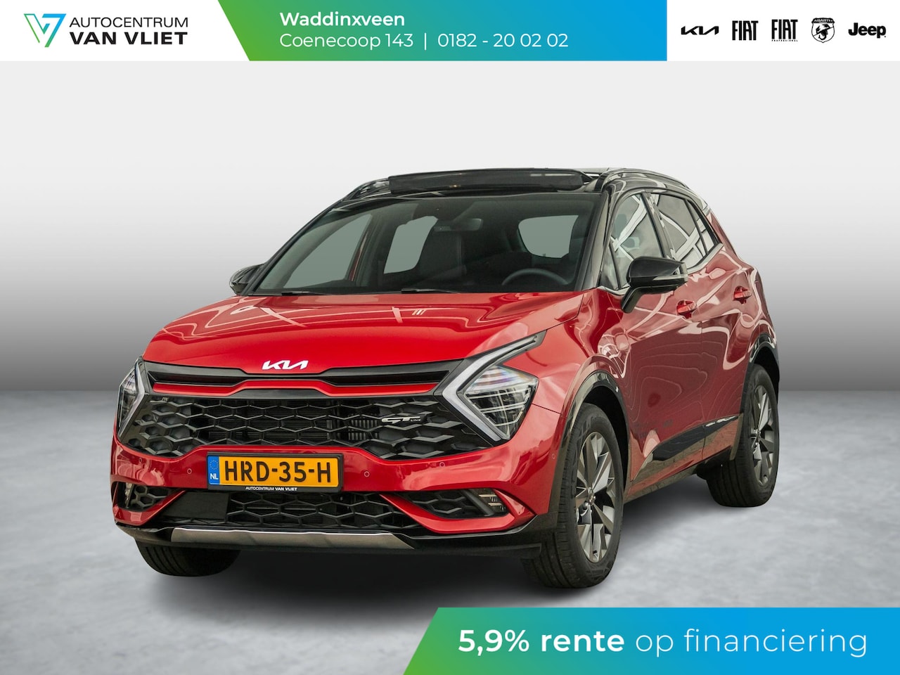 Kia Sportage - 1.6 T-GDi Hybrid GT-PlusLine | Beschikbaar in overleg l Stoelverwarming & Stoelventilatie - AutoWereld.nl