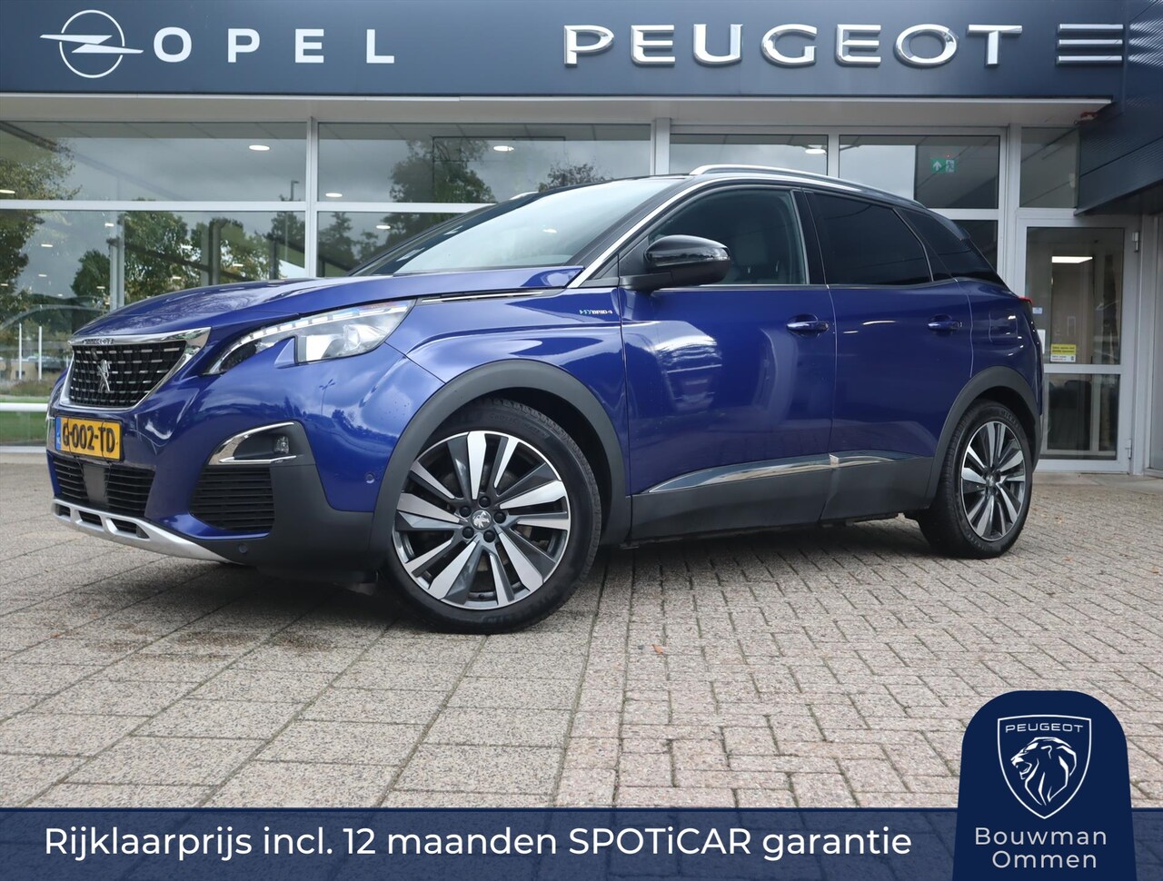 Peugeot 3008 - SUV GT HYbrid4 300pk EAT8, Rijklaarprijs, Navigatie Handfree achterklep Adaptieve Cruise 3 - AutoWereld.nl