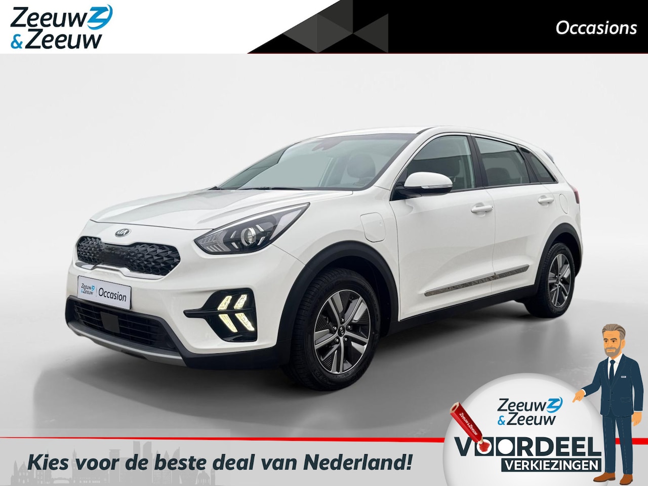 Kia Niro - 1.6 GDi PHEV DynamicLine | Clima | Camera | Cruise Control | Apple Carplay | Android Auto - AutoWereld.nl