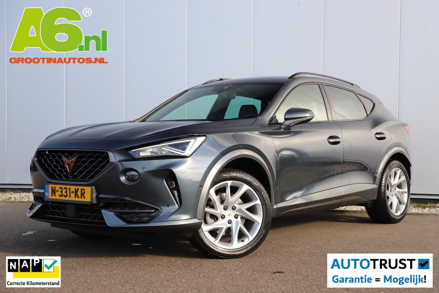 CUPRA Formentor - 1.5 TSI 150PK Trekhaak Virtual Cockpit Half Leder Carplay Android Navigatie Achteruitrijca - AutoWereld.nl