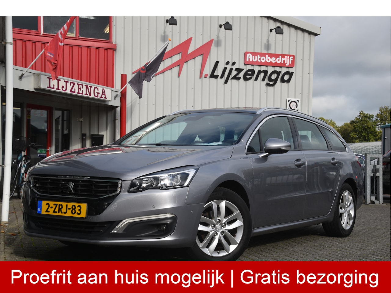 Peugeot 508 SW - 1.6 e-HDi Blue Lease Executive Facelift | Pano | Navi | Clima | Bluetooth | PDC | Cruise - AutoWereld.nl