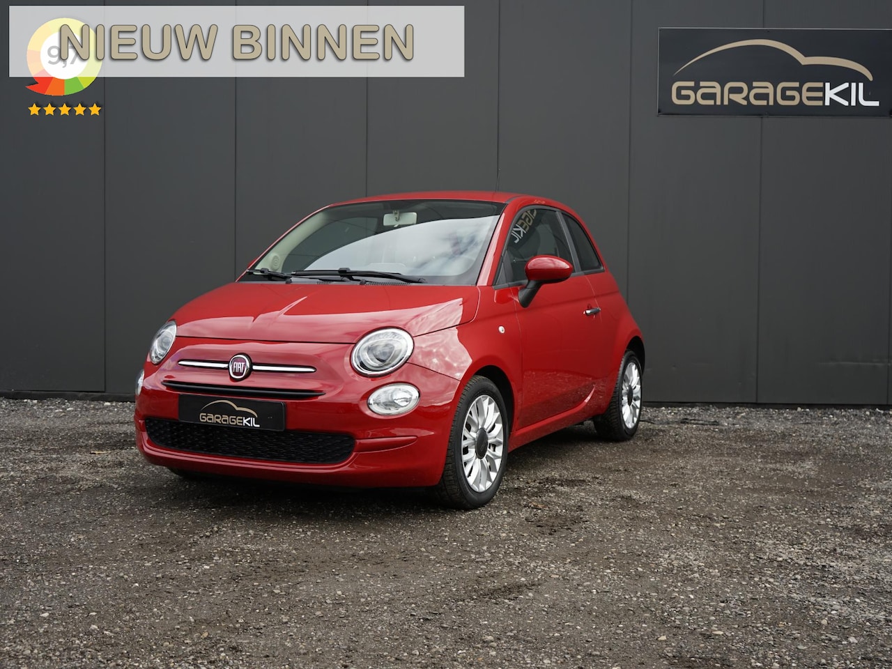 Fiat 500 - 0.9 TwinAir Turbo Popstar Onderhoudshistorie aanwezig / Scherm / Bluetooth / Airco / LM Ve - AutoWereld.nl